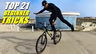 Top 21 Beginner BMX Tricks - Easiest Tricks For 27.5 Bikes