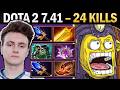 Alchemist with 24 Kills and Cuirass - Dota 7.41