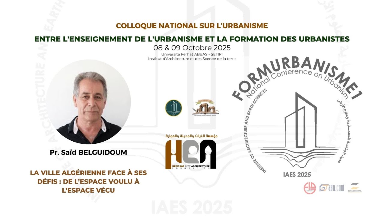 La ville algérienne face à ses défis : de l’espace voulu à l’espace vécu - SAID BELGUIDOUM