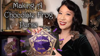 Making a Chocolate Frog Purse Tutorial and Pattern | Harry Potter