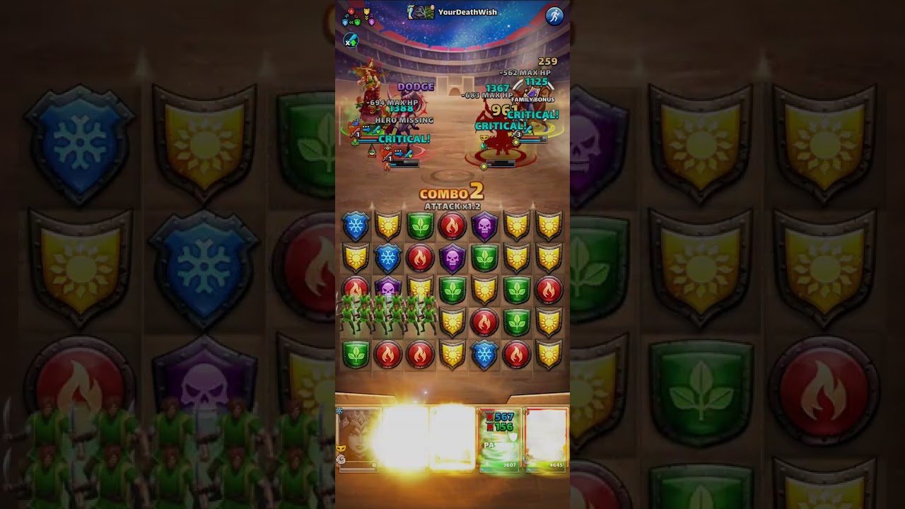 Empires and Puzzles - tournament hits, day 2