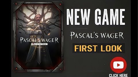 Pascal’s Wager First Look 🔥 | Dark & Epic Adventure Begins!