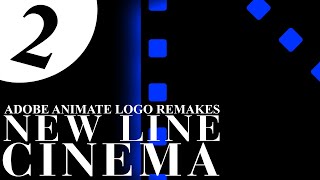 Adobe Animate Logo Remakes - New Line Cinema (1987) (2022 Remaster)