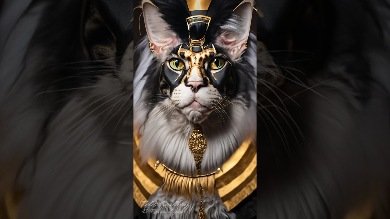 I asked AI to take my cats to Ancient Egypt.