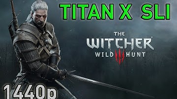 Witcher 3 Wild Hunt - 1440p test GTX Titan X SLI 2-way [True FPS Benchmark]+5820K