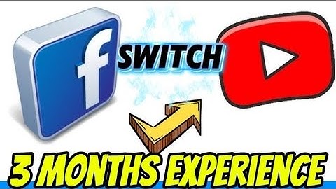 I Switched from YouTube to Facebook - 3 Month Experience