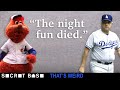 A legendary mascot got ejected because a crotchety Tommy Lasorda hated fun | That’s Weird