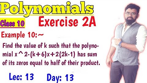 Find the value of k such that the polynomial x^2-(k+6)x+2(2k-1)