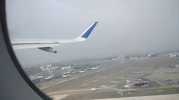 Indigo Airbus A320 Takeoff From Mumbai