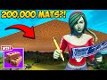 *REBUILDING* the ENTIRE FORTNITE MAP!! (200,000x WOOD!) - Funny Moments! 1273