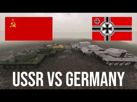 Teardown Tank Battle: Germany VS Soviet Union