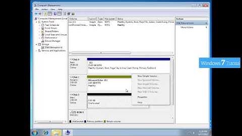 Configuring Software RAID 1 Mirroring on Windows 7 or Server 2008 R2 How toStep by Step Guide