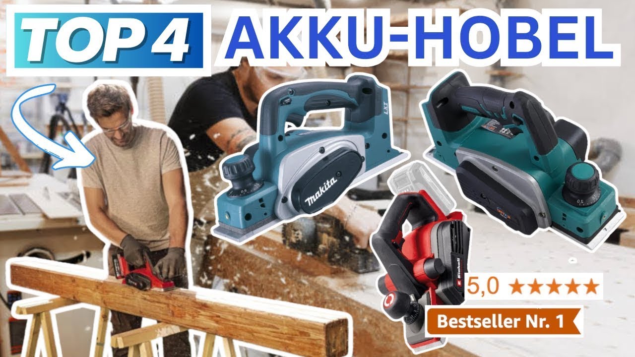 Beste AKKU-HOBEL (Testsieger 2026) | Top 4 Akku-Hobel Vergleich