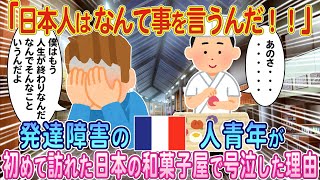 発達障害のフランス人青年が生まれて初めて訪れた日本の道端で号泣した理由【ゆっくり解説・海外の反応】