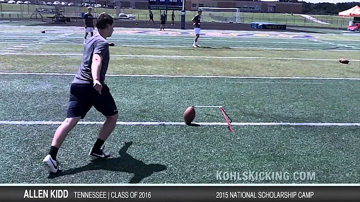Allen Kidd 2015 National Scholarship Camp