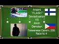 Flash 🇫🇮 vs Alvin Denolan 🇵🇭 Race to 4, 235
