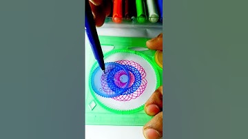 The Spirograph #satisfying #spirograph #art #spiroart #spirography #viral #trending #shorts #fun