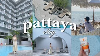 Pattaya Vlog ⛱️ เที่ยวพัทยาที่พักสวย, กินร้านอร่อยลับๆในพัทยา ห้ามพลาด! | Holidear