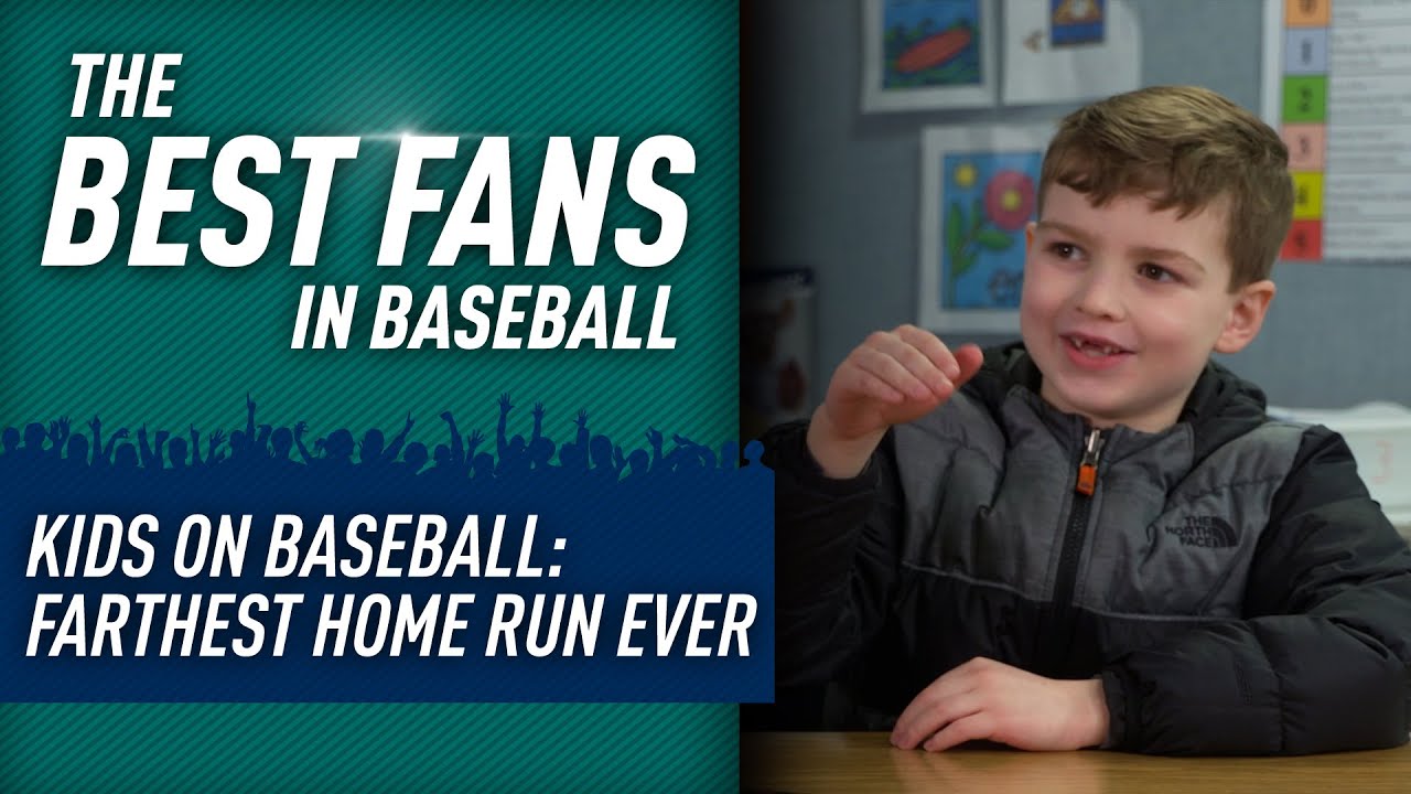 Kids on Baseball Farthest Home Run Ever YouTube
