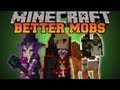 Minecraft : BETTER MOBS! (TONS OF MOBS, MERCHANTS, UNIQUE ITEMS) Grimoire of Gaia 2 Mod Showcase