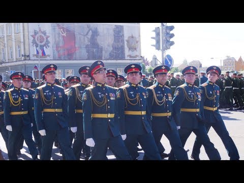 ВОЕННЫЙ ПАРАД 9 МАЯ 2018 ГОДА В ГУСЕВЕ