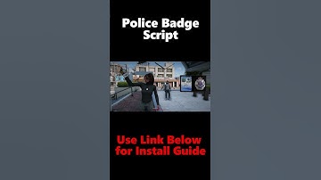 FREE Police Badge Script  #fivemscripts #gta #fivemtutorial