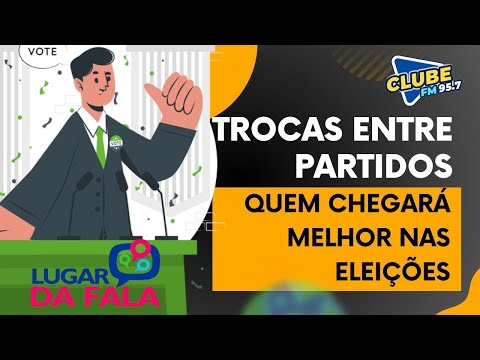 TROCAS PARTIDITÁRIAS  E QUEM ESTARÁ MELHOR PARA AS ELEIÇÕES 2024