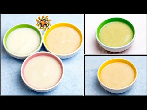 how-to-prepare-5-baby-cereals-at-home-for-6-month-old-|-5-baby-food-ideas-for-6-month-old-baby