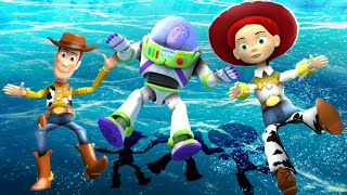 GMOD  Toy Story Ragdolls 3 (Buzz, Woody and Jessie)