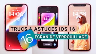 Trucs et Astuces iOS 16 : Ecran de Verrouillage screenshot 4