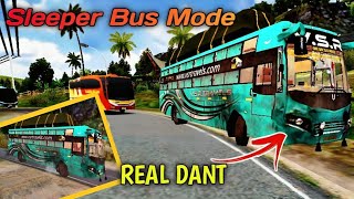 Bus Game Mountain Android | Bus Simulator Indonesia | Bussid Sleeper Bus Mode ets2 #ets2 #bussid