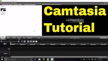 Basic Video Editing In Camtasia Studio (Tutorial)