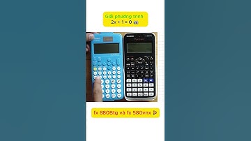 Cách bấm dấu = trên fx 880btg - Hướng dẫn sử dụng máy tính fx 880 #casio #fx880