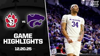 South Dakota vs. Kansas State Game Highlights | 2025-26 Big 12 Men's Basketball