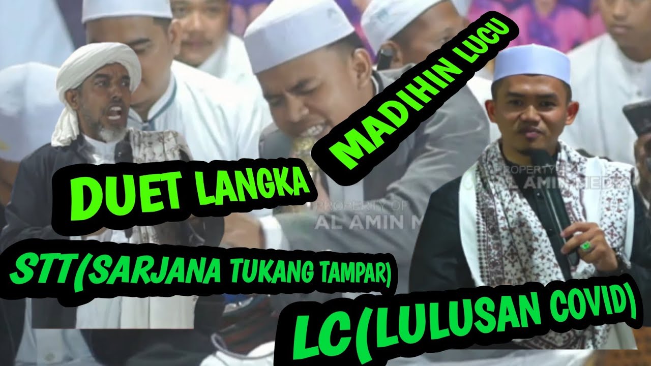 Duet Langka Habib Musthofa Al Haddar Dan Guru Muhammad Yanor Kalua & Madihin Nurul Fata Di Binderang