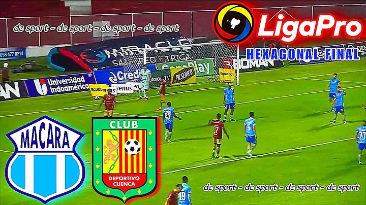 MACARA VS DEPORTIVO CUENCA LIGAPRO ECUADOR EN VIVO