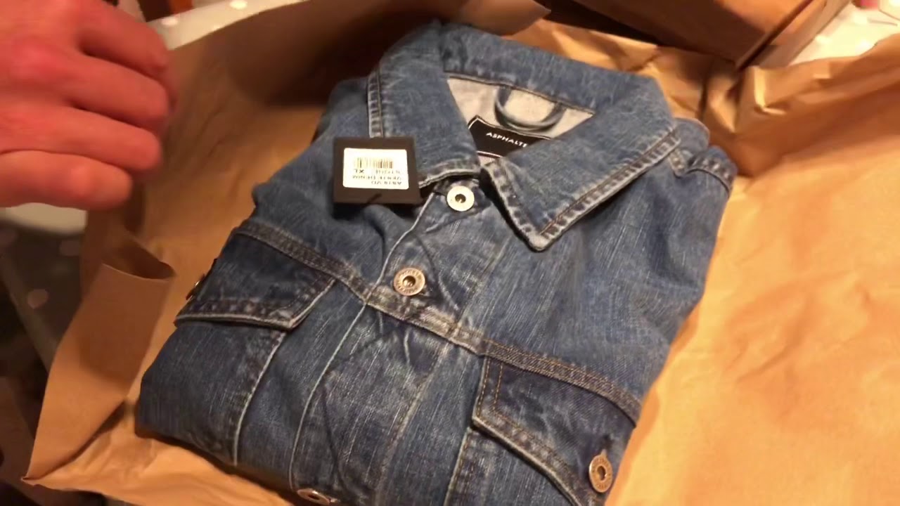 Veste denim asphalte Clearance