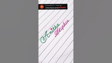 Beautiful Name writing Calligraphy #calligraphy #names #namewriting  #nameart #shortvideo #shorts