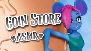 Furry ASMR | "Vintage" Coin Store Roleplay (Coins, Writing, Unintentional ASMR Vibes)