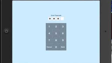 How to enable Passcode Access - Evidence For Learning v2