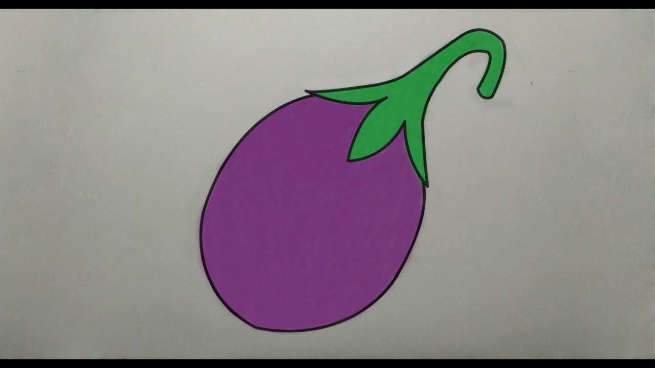 How To Make Brinjal With Chart Paper