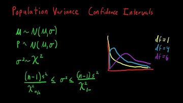 Population Variance Confidence Intervals