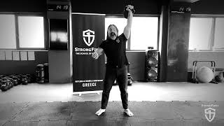 Set the Lat to Boost Your Kettlebell Military Press | StrongFirst