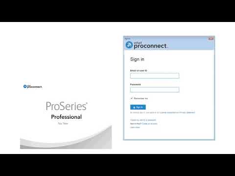 Intuit - ProSeries Tax Software - Installation Demonstration Video - Network