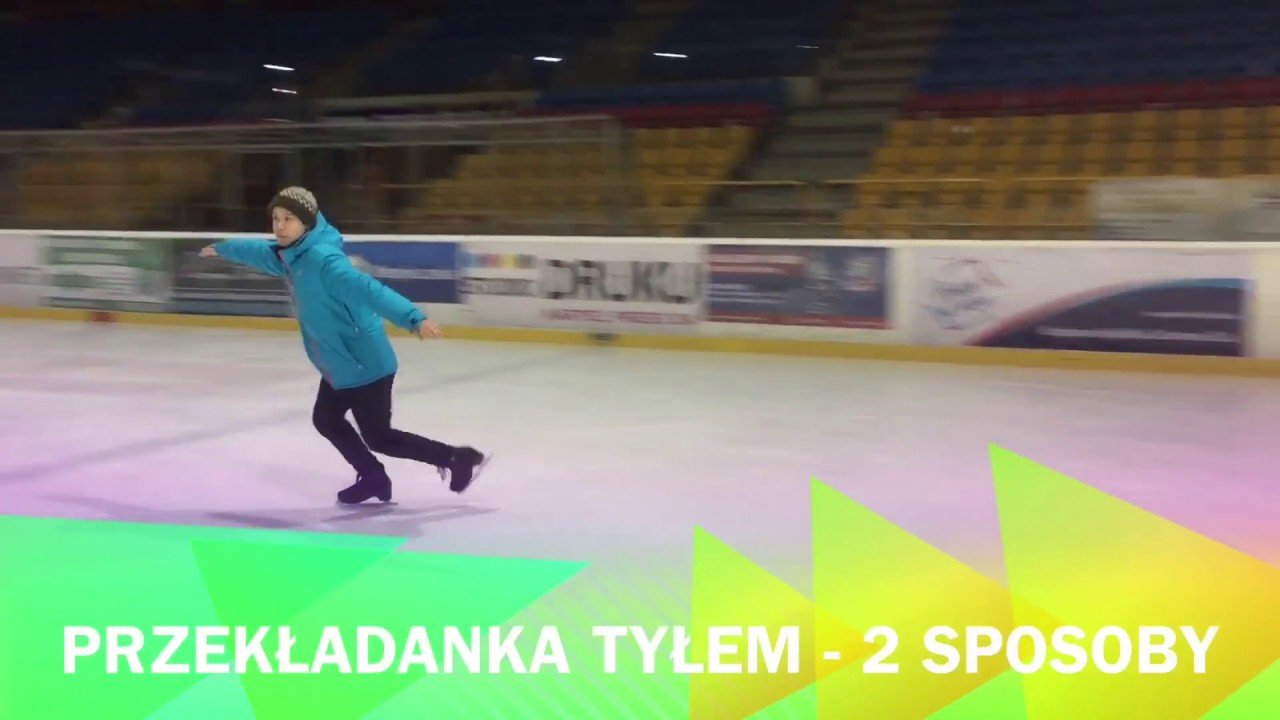 Nauka jazdy na łyżwach z Walley - przekładanka tyłem