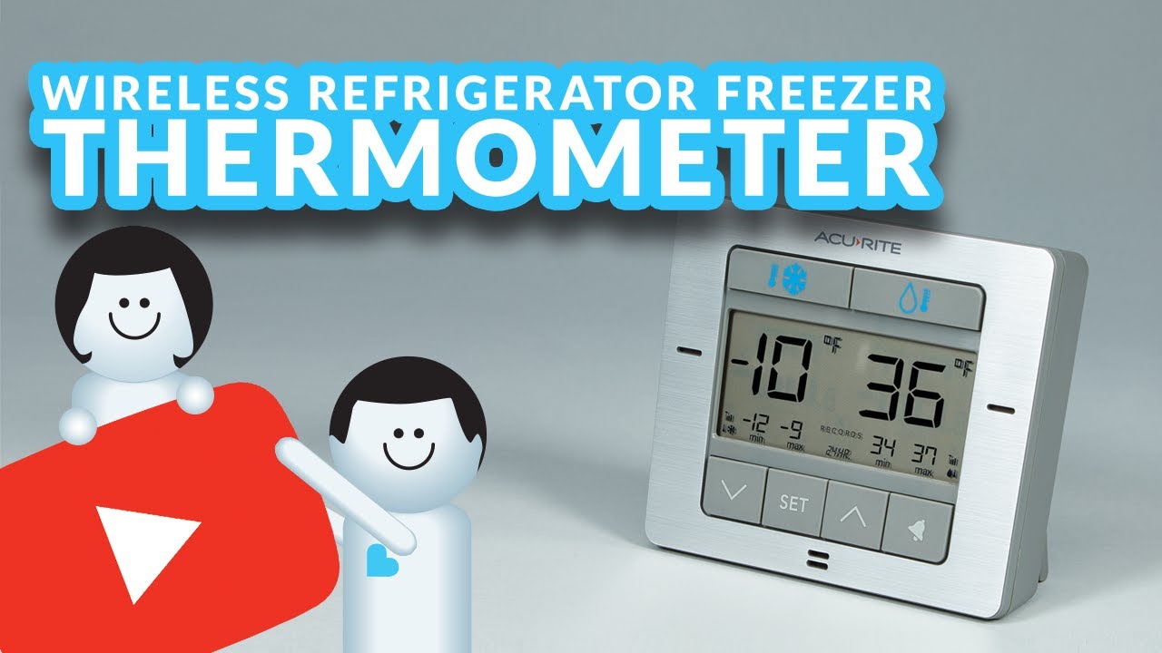 Fridge/Freezer Alarm Thermometer with Max/Min Function