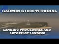 FS2024 - G1000 - Flying a landing with Autopilot - Loading and flying landing procedures. Part 3/3