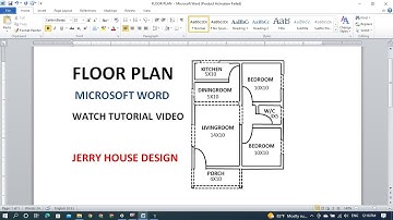 How to make floor plan in laptop using Microsoft Word | Floor Plan | Floor Plan Tutorial.