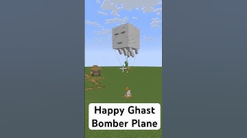 How to Drop a Bomb from the Happy Ghast in Minecraft