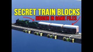Secret Train Track Block Testing NO MODS - Space Engineers
